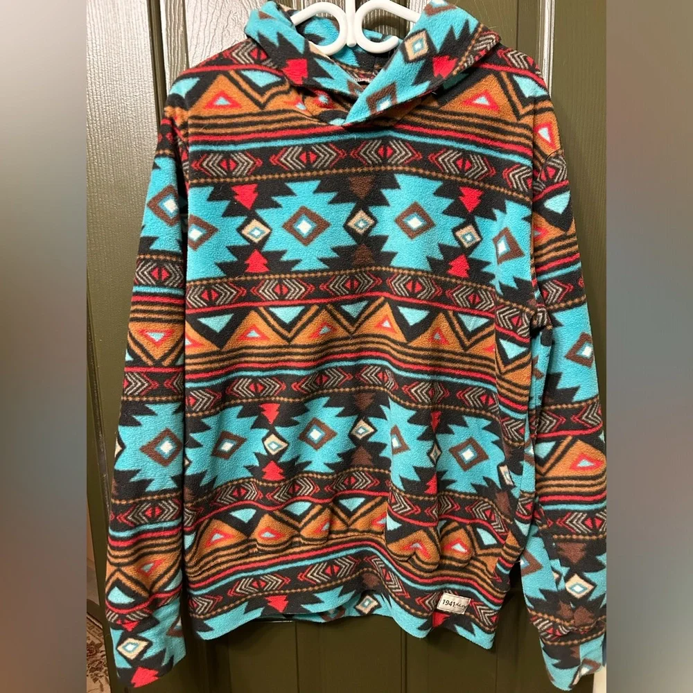 Aztec Fleece Sweater - Picture 1 of 2